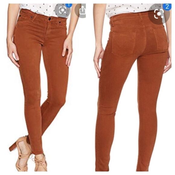 HUDSON MID RISE NICO CROPPED JEAN - Picture 1 of 8